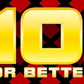 10s or Better slot logo by 1x2gaming at Afkspin Casino