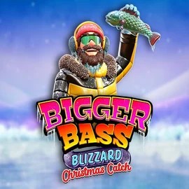 Official Slots logo: Bigger Bass Blizzard Christmas Catch by Pragmatic Play at Afkspin Casino
