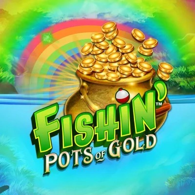 Slots logo of Fishin Pots Of Gold from Gameburger Studios at Afkspin Casino