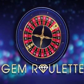 Gem Roulette online game logo by iSoftBet on afkspinn.com