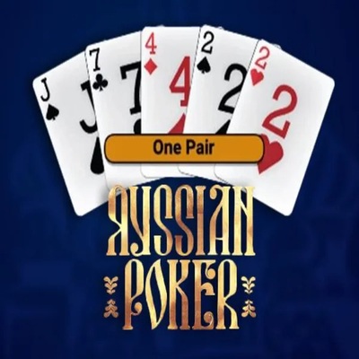 Russian Poker casino game by OneTouch Games – featured logo at Afkspin Casino